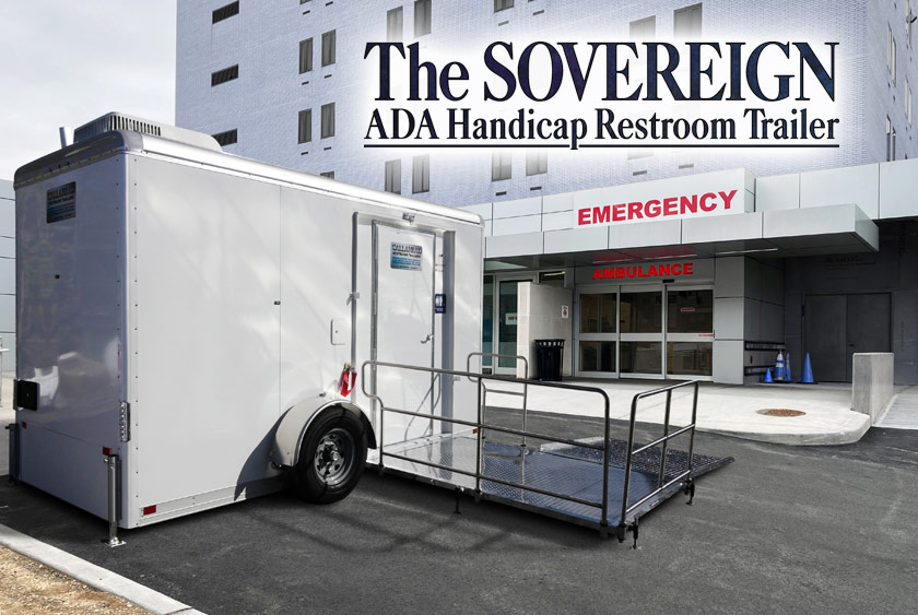 THE SOVERIGN ADA RESTROOM TRAILER BY CALLAHEAD