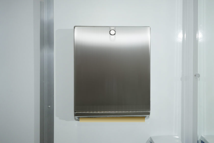 STAINLESS STEEL PAPER TOWEL HOLDER