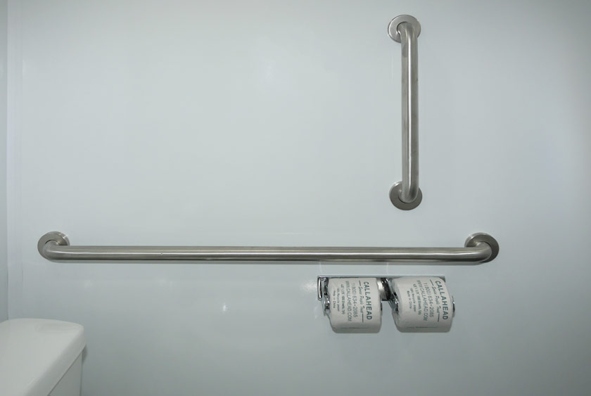 GRAB BARS FOR CONVENIENCE AND SAFETY