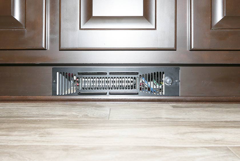 TOE KICK HEATERS PROVIDE WARMTH DURING COLDER WEATHER