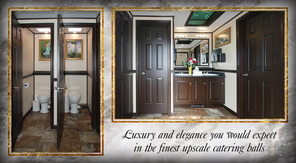 The Biltmore Restroom Trailer Is Luxuries and Elegant