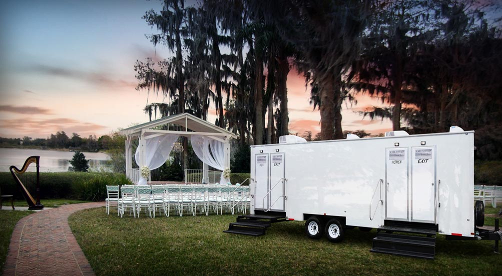 The Biltmore Restroom Trailer At Special Event