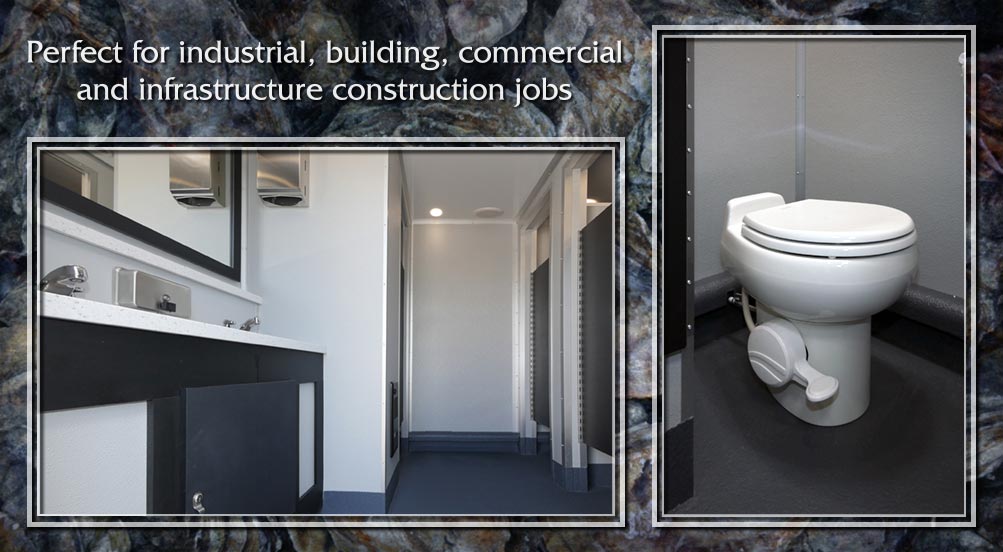 Jobsite Restroom Trailer in New York