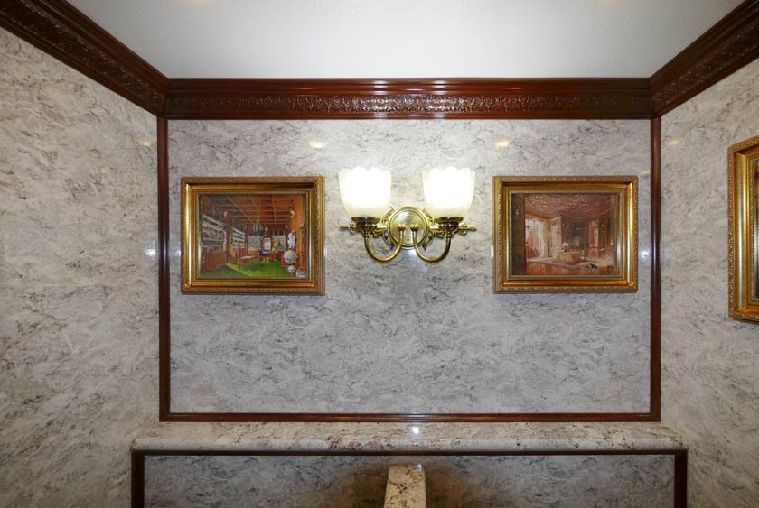 ARTWORK OVER URINALS