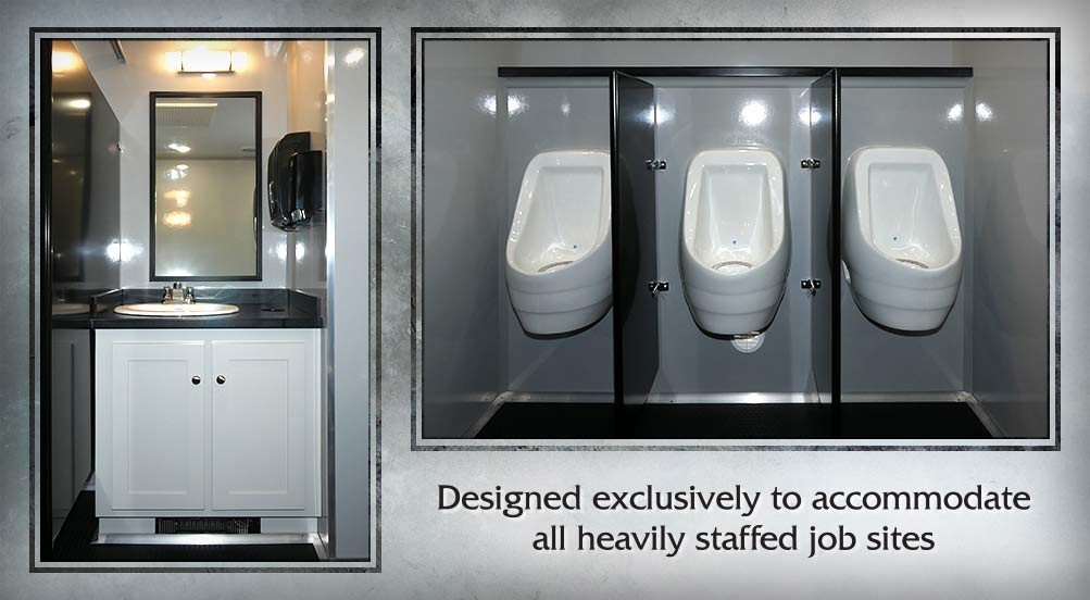 The Concourse Restroom Trailer Designed Exclusively To Accommodate All Heavily Staffed Job Sites