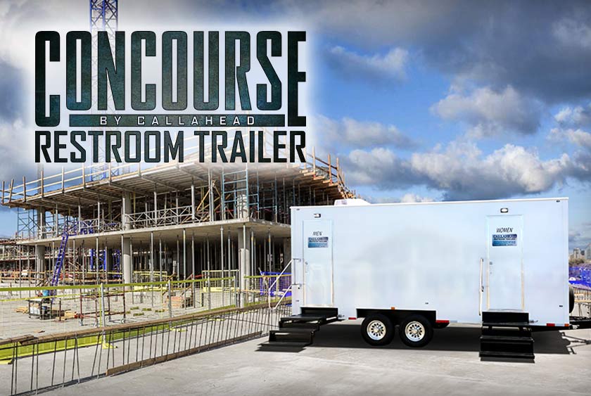 THE CONCOURSE RESTROOM TRAILER BY CALLAHEAD