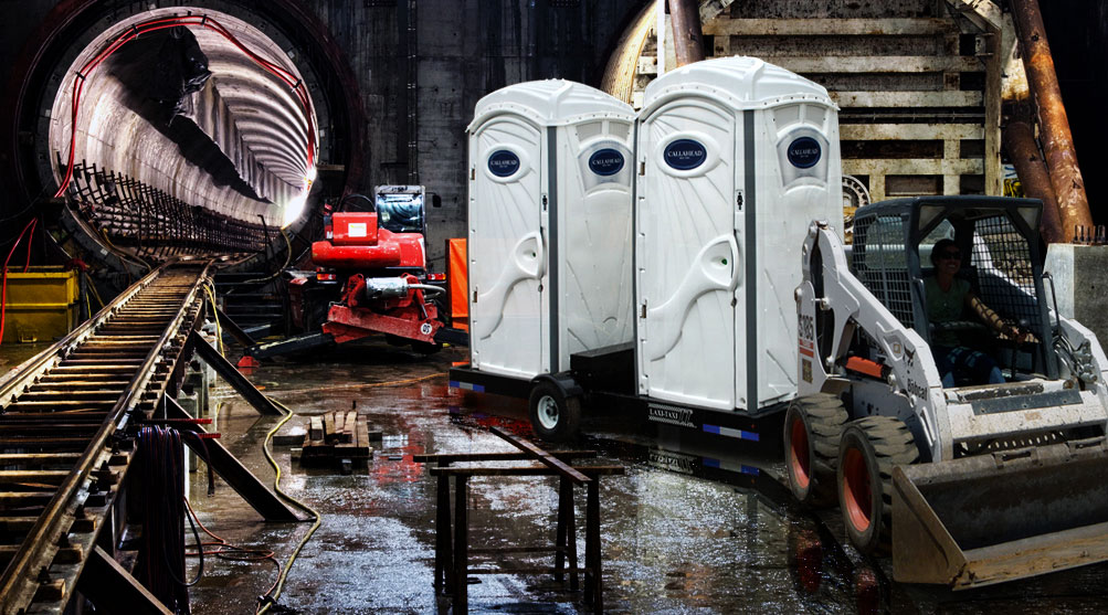 Restroom Trailer for Home construction