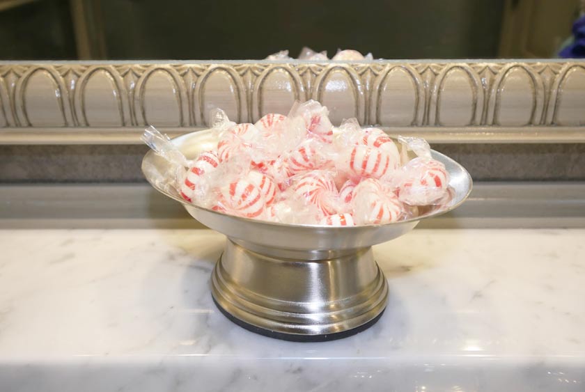 FILLED CANDY DISH INCLUDED