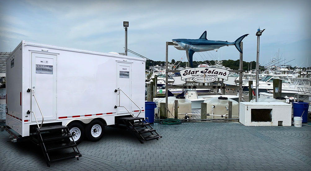 The Field Restroom Trailer By The Docks