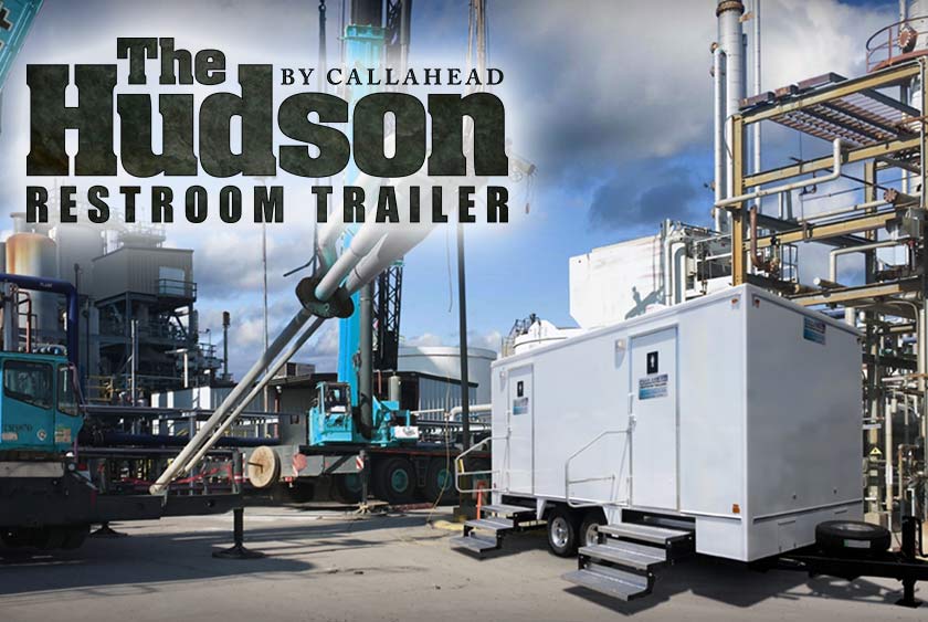 THE HUDSON JOBSITE RESTROOM TRAILER