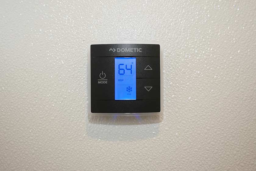 AIR CONDITIONING IS THERMOSTAT CONTROLLED