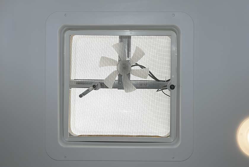 CEILING VENTS WITH ELECTRIC FANS FOR ADDITIONAL AIR FLOW