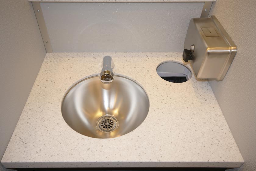 STAINLESS STEEL SINKS THROUGHOUT