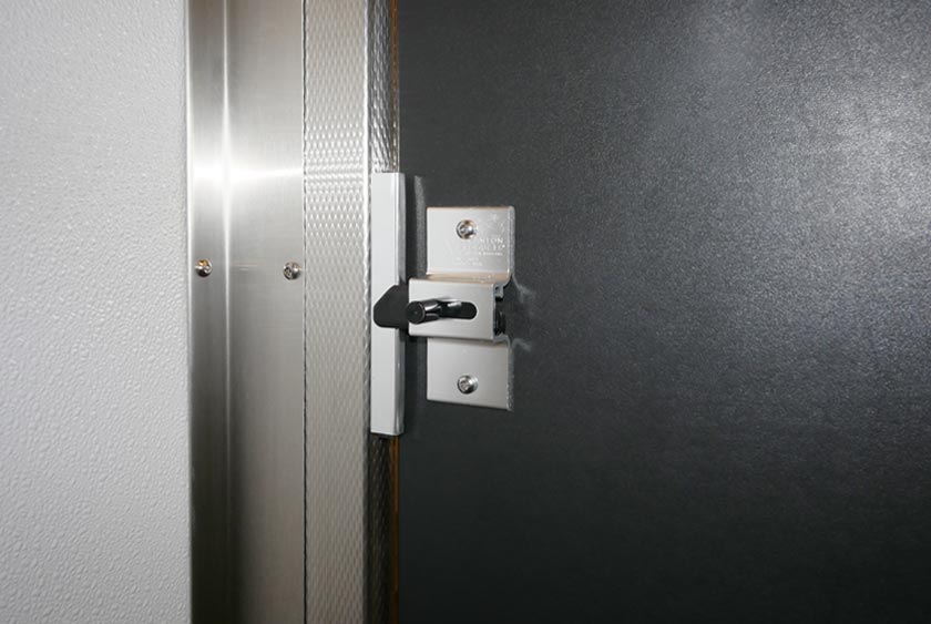 CONTEMPORARY DESIGNED HARDWARE ADDS FINISHING TOUCH TO THIS FULL FEATURED RESTROOM