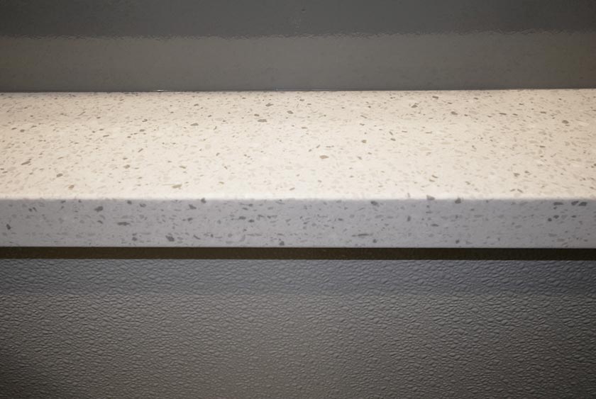 FAUX MARBLE SHELF AND VANITY TOPS