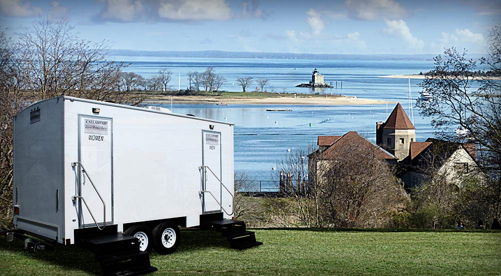 The North Shore Restroom Trailer By The Water