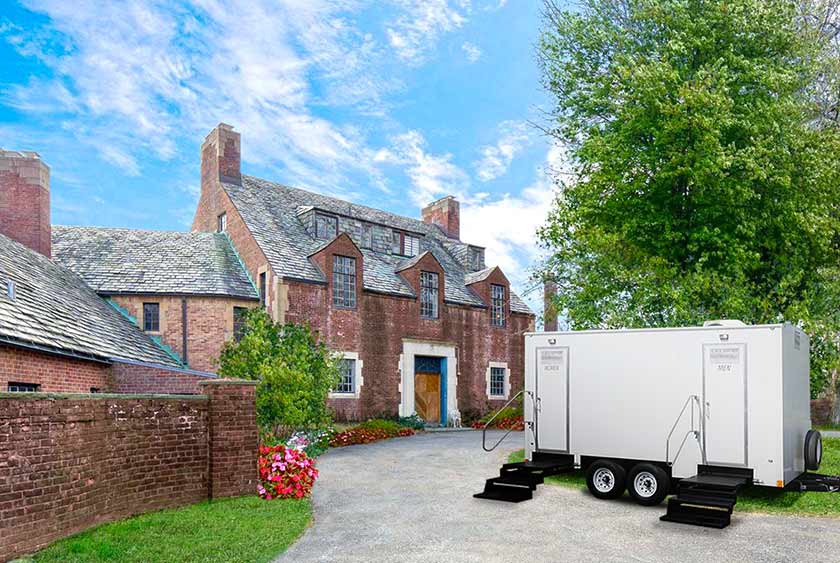 THE NORTH SHORE RESTROOM TRAILER IS READY WHEN YOU ARE!