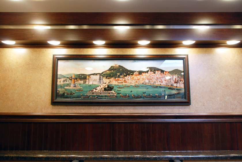 LARGE FRAMED ARTWORK