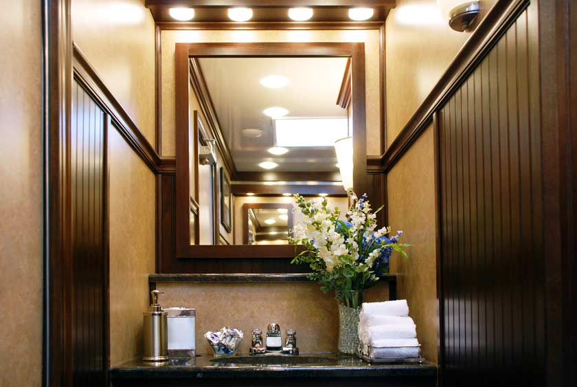 MEN'S VANITY AND SINK (ONE OF TWO)