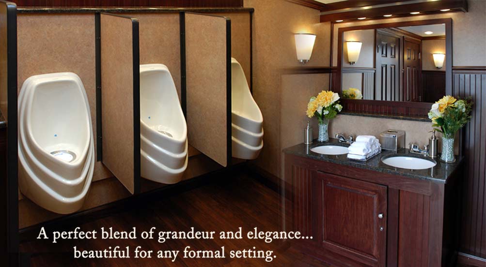 Luxury Restroom Trailer in NYC