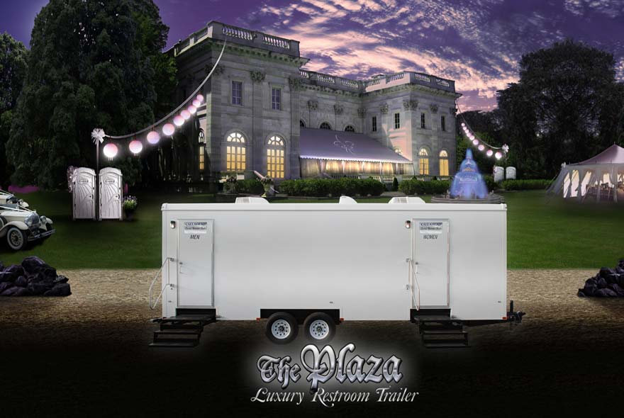 THE PLAZA LUXURY RESTROOM TRAILER