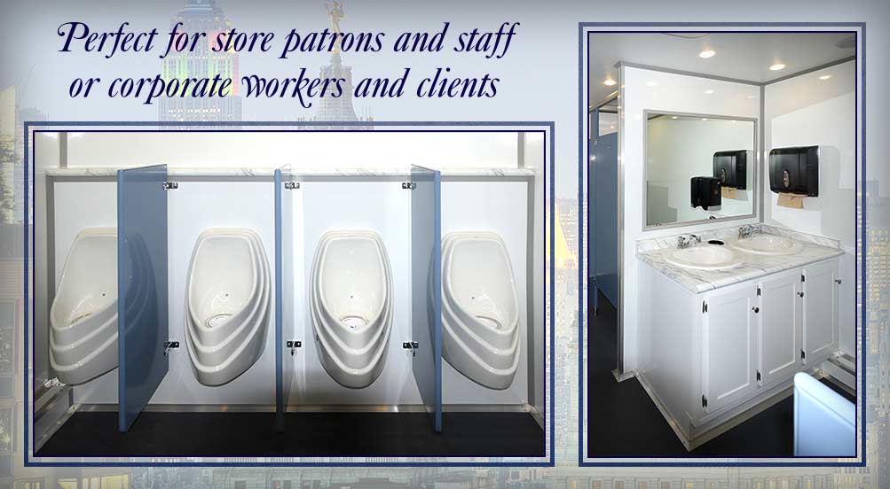 Restroom Trailer for Weddings