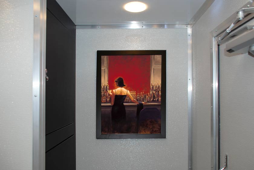 MODERN ARTWORK ENHANCES YOUR RESTROOM EXPERIENCE