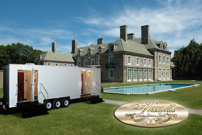 THE VERSAILLES RESTROOM TRAILER by CALLAHEAD