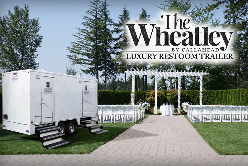 THE WHEATLEY LUXURY RESTROOM TRAILER BY CALLAHEAD