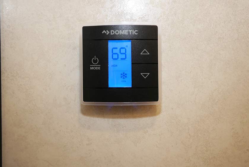 AIR CONDITIONED FOR COMFORT DURING WARM WEATHER