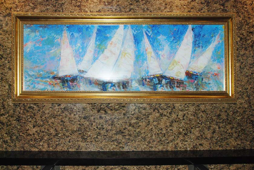 BEAUTIFUL GOLD FRAMED ARTWORK