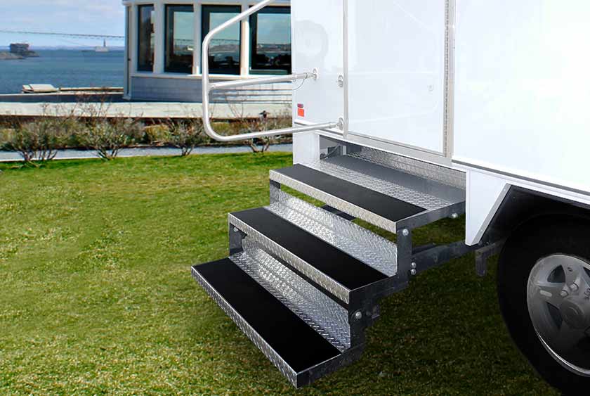 STURDY, NON-SKID STAIRWAYS FOR SAFETY