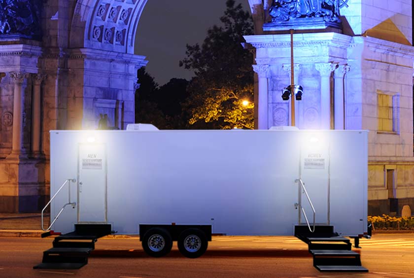STEEL STAIRCASES WITH OUTSIDE LIGHTING PROVIDE SAFETY AT NIGHT