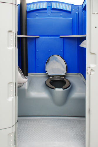 The Royal Blue Toilette - Comfortable, Full-Size Toilet Seat!