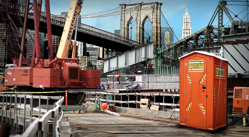 The Safety Head Portable Toilet for Construction