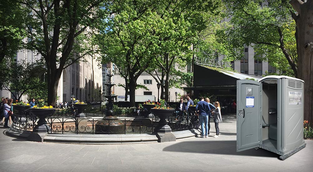 The Water Closet Portable Toilet Near The Park
