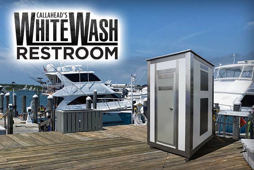 THE White Wash Portable Restroom BY CALLAHEAD
