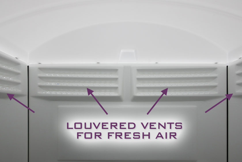 VENTED EAVES ON THREE SIDES FOR NATURAL VENTILATION